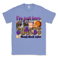 Colony Blue i'm just here for the snacks #basketball sister Classic Tee - Zillion Design Studio