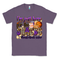 Lavender i'm just here for the snacks #basketball sister Classic Tee - Zillion Design Studio