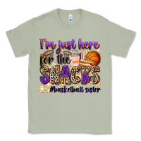 Matcha i'm just here for the snacks #basketball sister Classic Tee - Zillion Design Studio