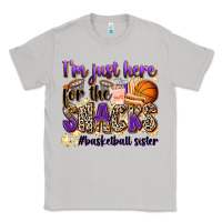 Moon Dust i'm just here for the snacks #basketball sister Classic Tee - Zillion Design Studio
