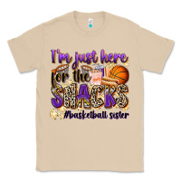 Mushroom i'm just here for the snacks #basketball sister Classic Tee - Zillion Design Studio
