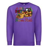 Purple Christmas A Little Dirt Never Hurt Premium Sweatshirt - Artiststas