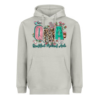 Qma Qualified Medical Aide Heavyweight Hoodie | Teevron