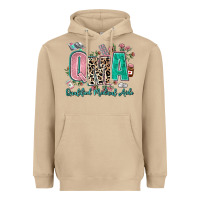 Mushroom qma qualified medical aide Heavyweight Hoodie - AdoDesignShop