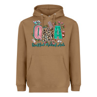 Toasted Coconut qma qualified medical aide Heavyweight Hoodie - AdoDesignShop