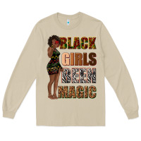 Mushroom black girls been magic Long Sleeve Tee - texasbilliewilder