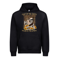 Black dead inside boujee outside Urban Hoodie - MaliasSmallBusiness