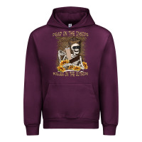 Mauve Wine dead inside boujee outside Urban Hoodie - MaliasSmallBusiness