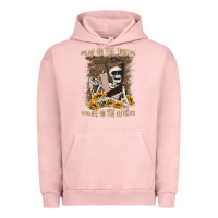 Pigment Salmon dead inside boujee outside Urban Hoodie - MaliasSmallBusiness