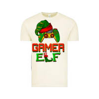 Vintage Arctic Christmas gamer elf Vintage Tee - BarkalooDesign