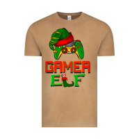 Vintage Camel Christmas gamer elf Vintage Tee - BarkalooDesign