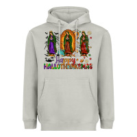 Moon Dust our lady of guadalupe happy hallothanksmas Heavyweight Hoodie - JahusDesignShop