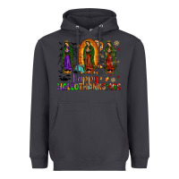 Smoke our lady of guadalupe happy hallothanksmas Heavyweight Hoodie - JahusDesignShop