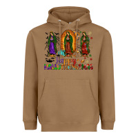 Toasted Coconut our lady of guadalupe happy hallothanksmas Heavyweight Hoodie - JahusDesignShop