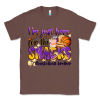Chestnut i'm just here for the snacks #basketball brother Classic Tee - Zillion Design Studio