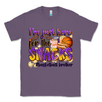 Lavender i'm just here for the snacks #basketball brother Classic Tee - Zillion Design Studio