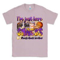 Lilac i'm just here for the snacks #basketball brother Classic Tee - Zillion Design Studio