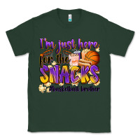Sports Green i'm just here for the snacks #basketball brother Classic Tee - Zillion Design Studio