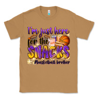 Toasted Coconut i'm just here for the snacks #basketball brother Classic Tee - Zillion Design Studio