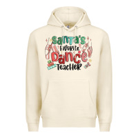 Tofu santa's favorite dance teacher Premium Hoodie - MaliasSmallBusiness