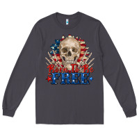 Smoke born to be free skeleton Long Sleeve Tee - Zillion Design Studio