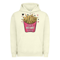 Pigment Pistachio fries before guys Urban Hoodie - MaliasSmallBusiness