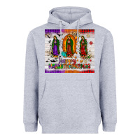 Heather Grey our lady of guadalupe happy  hallothanksmas tumbler Heavyweight Hoodie - JahusDesignShop