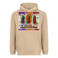 Mushroom our lady of guadalupe happy  hallothanksmas tumbler Heavyweight Hoodie - JahusDesignShop