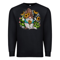 Black gnomes sunflower cactus Premium Sweatshirt - JahusDesignShop