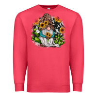 Cardinal gnomes sunflower cactus Premium Sweatshirt - JahusDesignShop