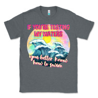 Charcoal Heather if youre testing my waters tbw Classic Tee - texasbilliewilder