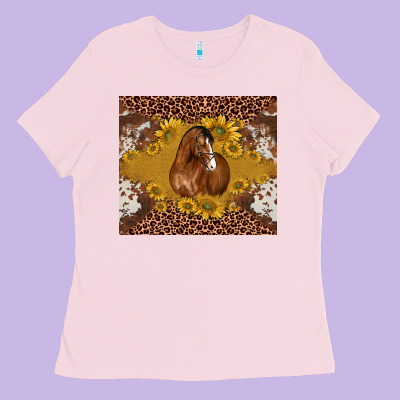 Horse Ladies Tee Designed By Barkaloodesign