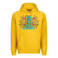 Lemon live life in full bloom Premium Hoodie - MaliasSmallBusiness