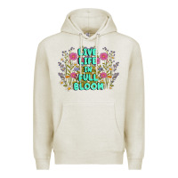 Oatmeal Heather live life in full bloom Premium Hoodie - MaliasSmallBusiness