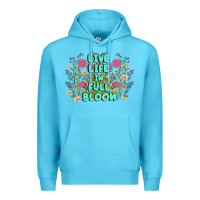 Ocean Blue live life in full bloom Premium Hoodie - MaliasSmallBusiness