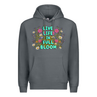 Rock live life in full bloom Premium Hoodie - MaliasSmallBusiness