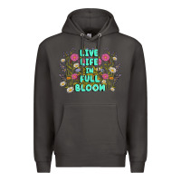 Smoke live life in full bloom Premium Hoodie - MaliasSmallBusiness