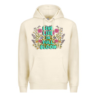 Tofu live life in full bloom Premium Hoodie - MaliasSmallBusiness