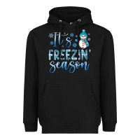 Black it s freezin season Heavyweight Hoodie - JahusDesignShop