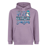 Lavender it s freezin season Heavyweight Hoodie - JahusDesignShop