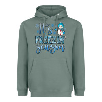 Sage it s freezin season Heavyweight Hoodie - JahusDesignShop