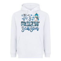 White it s freezin season Heavyweight Hoodie - JahusDesignShop