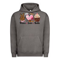 Pigment Tornado peace love bake Urban Hoodie - NancyCooperArtShop