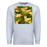 Heather Grey camouflage seamless pattern Premium Sweatshirt - BundleAndBundleShop
