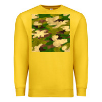 Lemon camouflage seamless pattern Premium Sweatshirt - BundleAndBundleShop