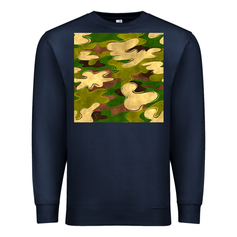 Camouflage Seamless Pattern Premium Sweatshirt by BundleAndBundleShop | Teevron