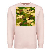 Pale Pink camouflage seamless pattern Premium Sweatshirt - BundleAndBundleShop
