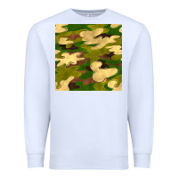 White camouflage seamless pattern Premium Sweatshirt - BundleAndBundleShop