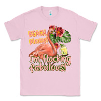Bubblegum Pink im flocking fabulous Classic Tee - texasbilliewilder