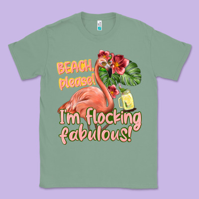 Im Flocking Fabulous Classic Tee Designed By Texasbilliewilder